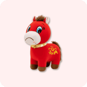 Crying Horse Plush 8 Inches